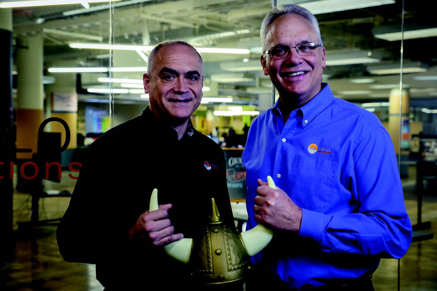 Menlo Innovations COO James Goebel and CEO Richard Sheridan