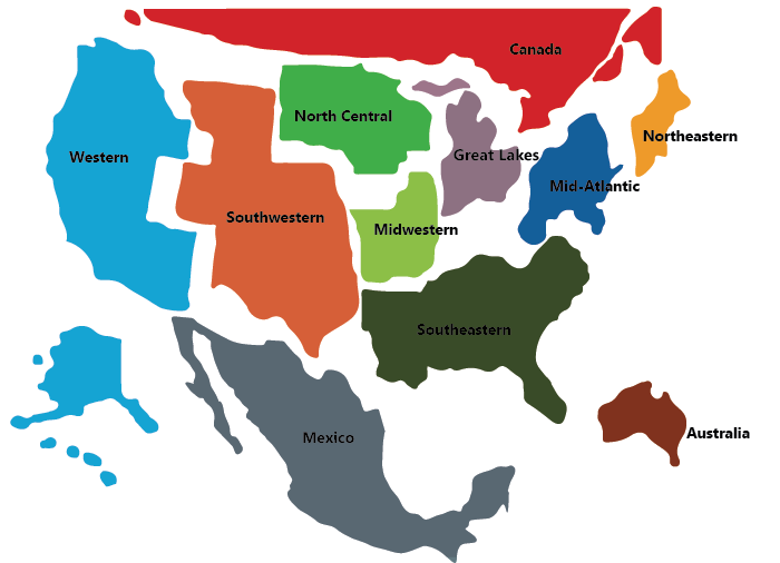 Regional Map