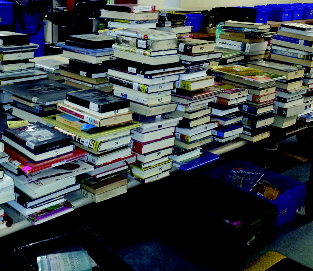 San Diego Library Book Sorting 2