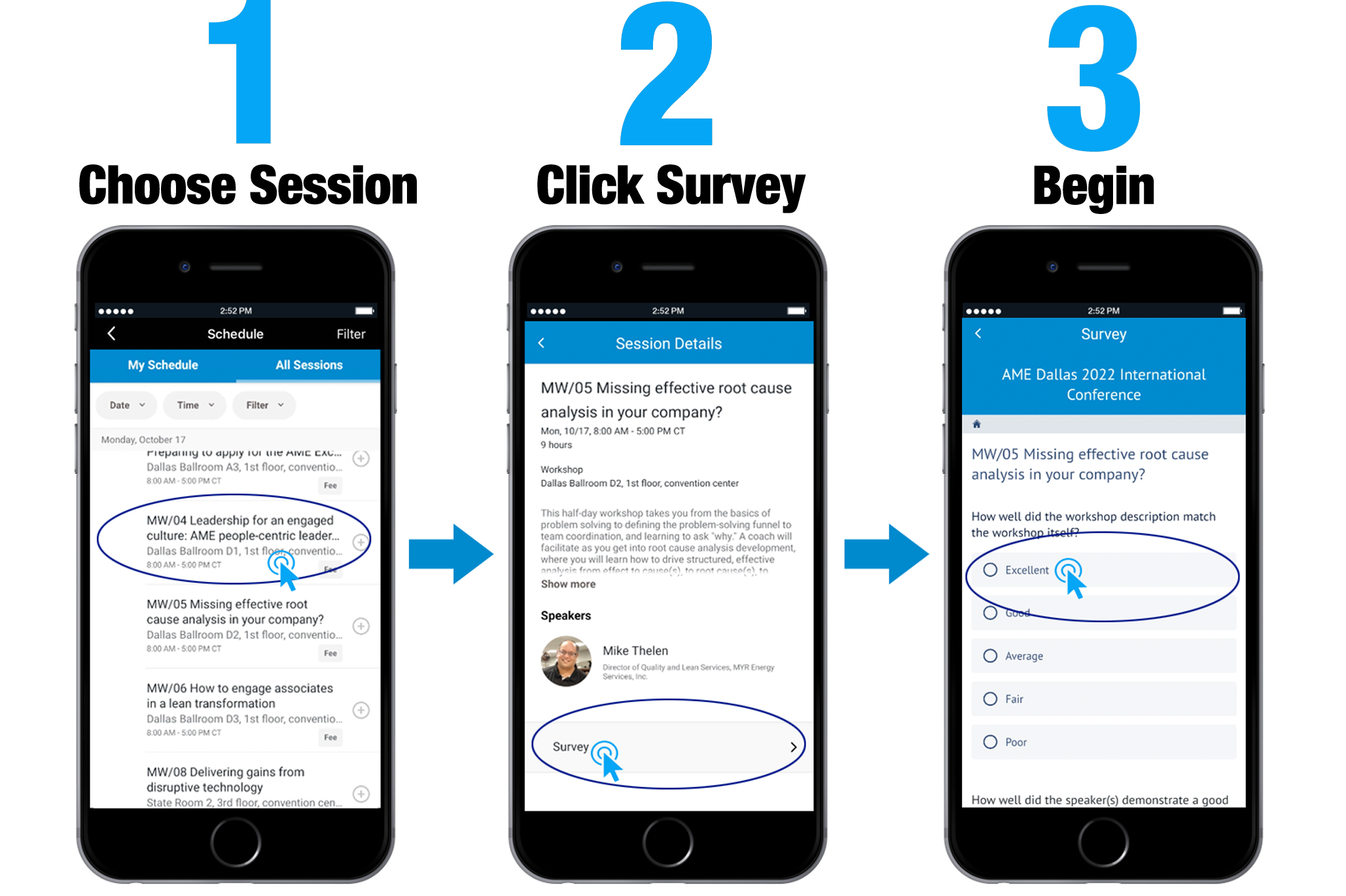 Download the conference app! Association for Manufacturing